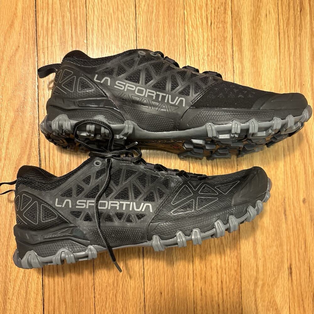 NWT La Sportiva Bushido II Black Running Shoes Womens US Size 9 UK 7 No Box
